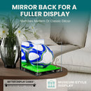 acrylic soccer ball display case for sale on Better Display Cases