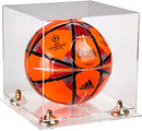 acrylic soccer ball display case for sale on better display cases