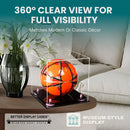 acrylic soccer ball display case for sale on better display cases