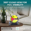 acrylic soccer ball display case for sale on better display cases