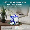 acrylic soccer ball display case for sale on better display cases