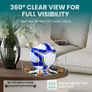 acrylic soccer ball display case for sale on better display cases