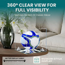 acrylic soccer ball display case for sale on better display cases