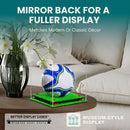 acrylic soccer ball display case for sale on better display cases