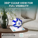 acrylic soccer ball display case for sale on better display cases