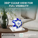 acrylic soccer ball display case for sale on better display cases