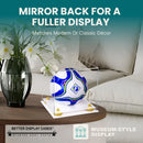 acrylic soccer ball display case for sale on better display cases