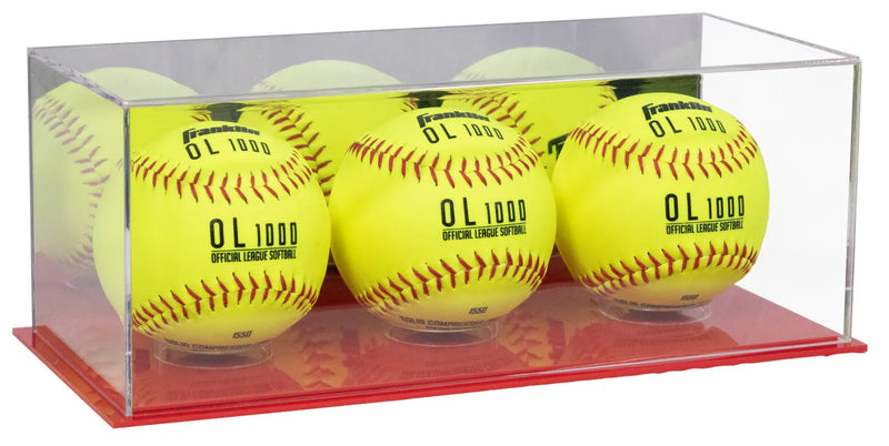 Softball Spectating Box Acrylic Softball Display Case - A116/V63