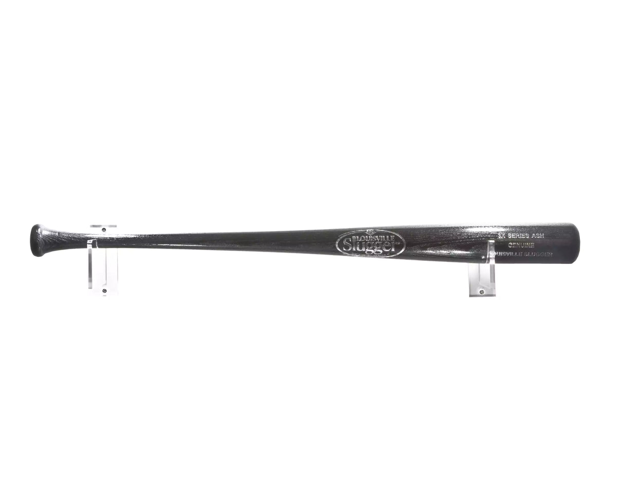thumbnail interactive-video image 1 of AIHOME 2PCS Baseball Bat Display Rack Wall Mounted Bat Holder Bamboo Bat Display Case For Placing Baseball Bat Softball Bat Hockey Stick 1 of 13