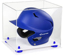 baseball batting helmet display case for sale at better display cases