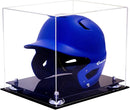 baseball batting helmet display case for sale at better display cases