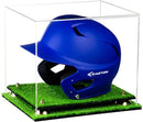 baseball batting helmet display case for sale at better display cases