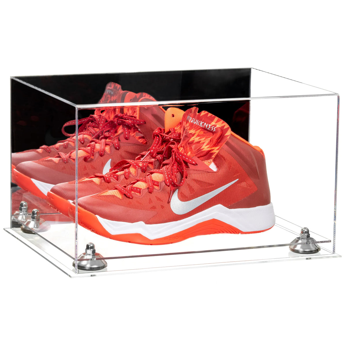 Basketball Shoe Pair Display Case 15.25 X 12 X 9 Mirror