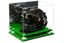 catchers or goalie helmet display case for sale at better display cases
