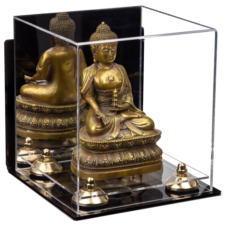 Acrylic Versatile Display Case  8 X 8 X 8.5 Mirror Wall Mount (A015/V03)