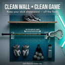 Acrylic Standard Size Lacrosse Stick Wall Mounts