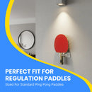 Clear Vertical Pickleball Ping Pong Paddle Wall Mounts Bracket (A052/SP222)