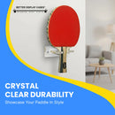 Clear Vertical Pickleball Ping Pong Paddle Wall Mounts Bracket (A052/SP222)