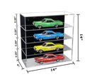 diecast model car display case with shelves for sale on better display cases