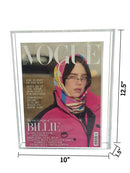 Clear Acrylic Display Case for Collectible Magazine or Comic Book (A119 & A136)