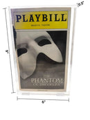 Clear Acrylic Display Case with Slide Top for Playbill (A137)