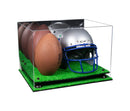 football helmet display case for sale at better display cases