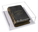 acrylic book display case for sale at better display cases