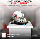 football helmet display case for sale at better display cases