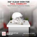 uv protected football helmet display case for sale at better display cases