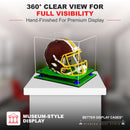 football helmet display case for sale at better display cases