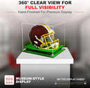 football helmet display case for sale at better display cases