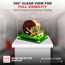 football helmet display case for sale at better display cases