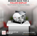 full size football helmet display case for sale at better display cases