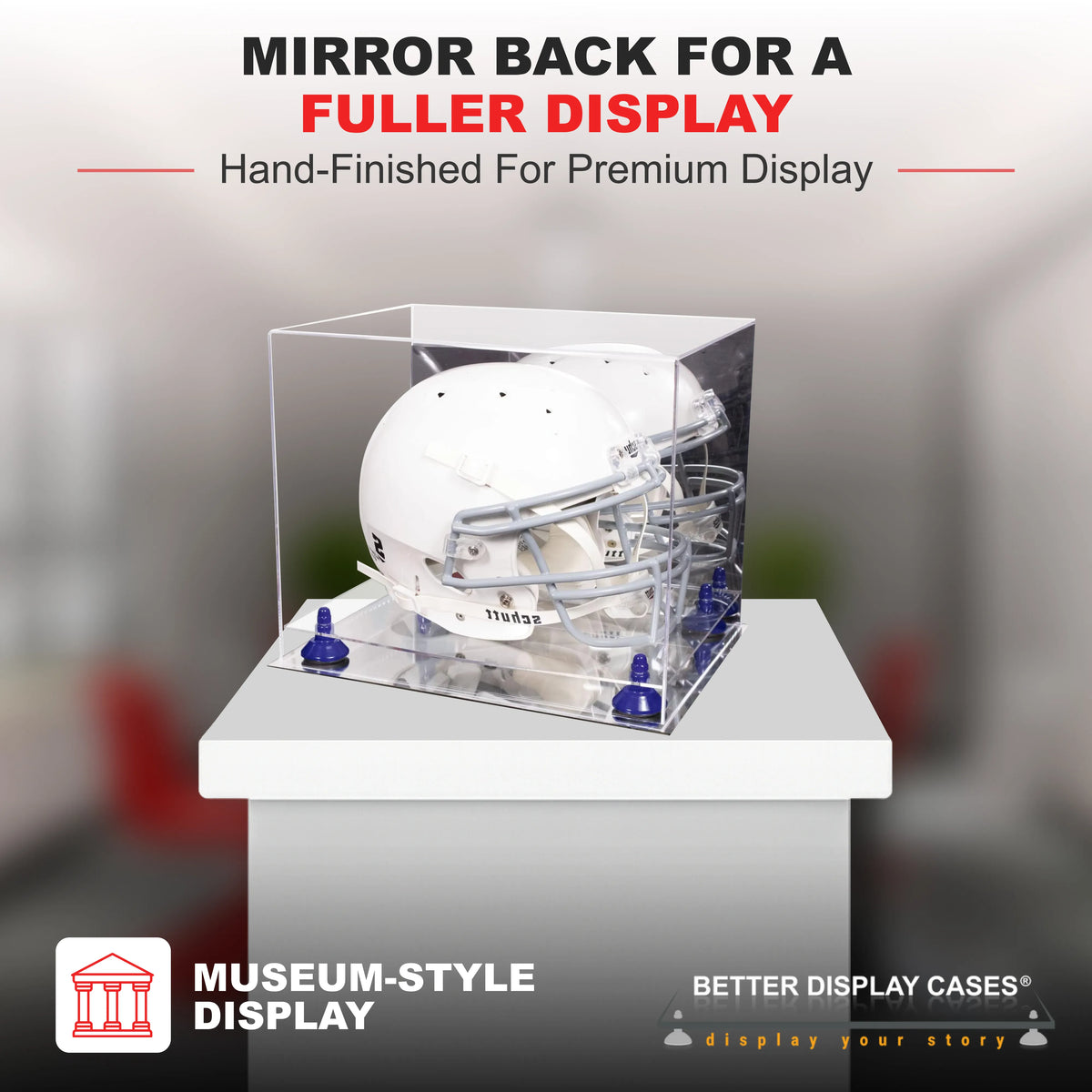 Football Helmet Display Case | Better Display Cases