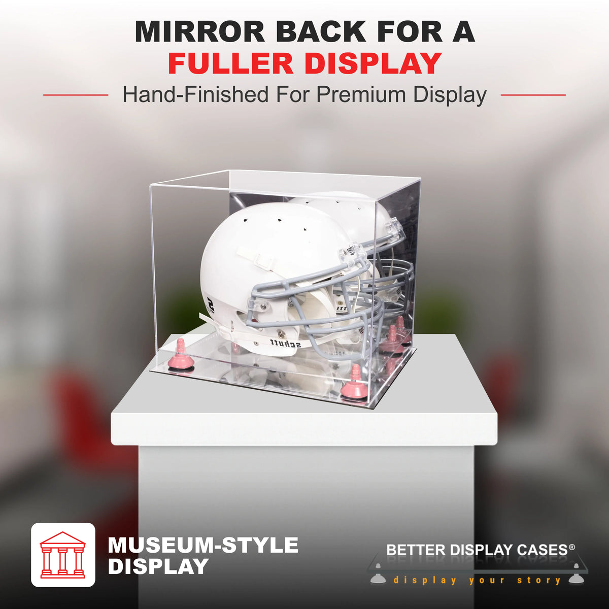 Football Helmet Display Case