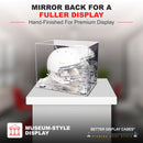 full size football helmet display case for sale at better display cases