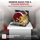 full size football helmet display case for sale at better display cases