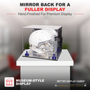 uv protected football helmet display case for sale at better display cases