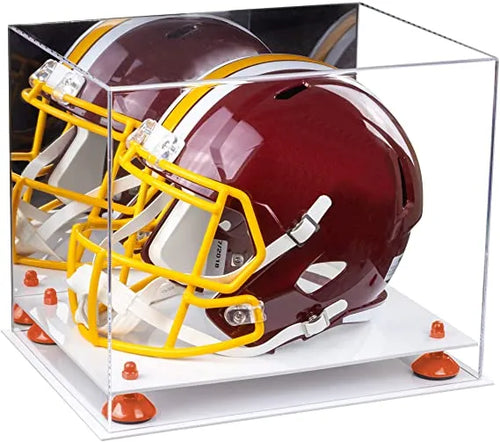 Deluxe UV Protected Full Size Football Display Case For Autographed Footballs