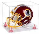uv protected football helmet display case for sale at better display cases