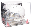 uv protected football helmet display case for sale at better display cases