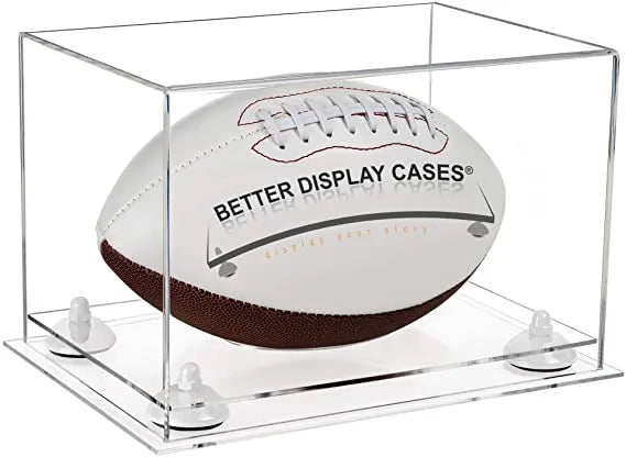full size football display case for sale on Better Display Cases