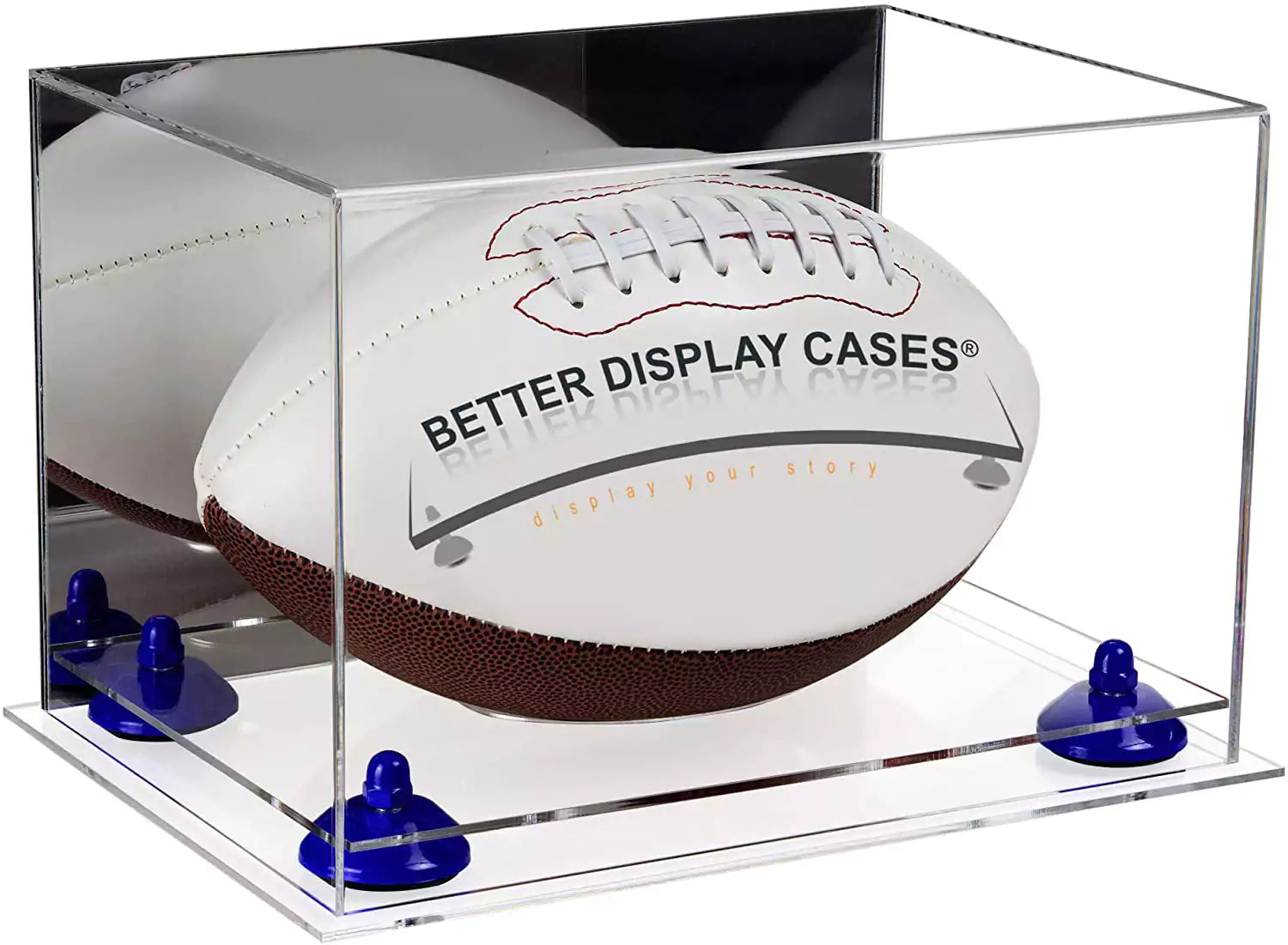 Full Size Football Display Case | Better Display Cases