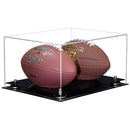 full size two football display case for sale on better display cases
