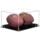 full size two football display case for sale on better display cases