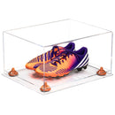 large display case for basketball shoes, socces, football for sale on Better Display Cases