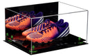 large display case for basketball shoes, socces, football for sale on Better Display Cases