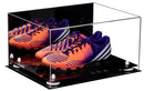 large display case for basketball shoes, socces, football for sale on Better Display Cases