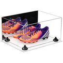 large display case for basketball shoes, socces, football for sale on Better Display Cases