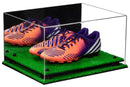 large display case for basketball shoes, socces, football for sale on Better Display Cases